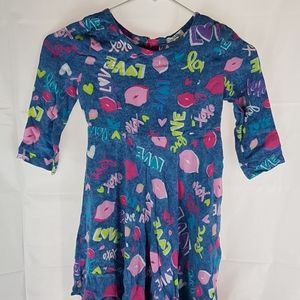 Fabkids 80s Skater dress Blue M girl